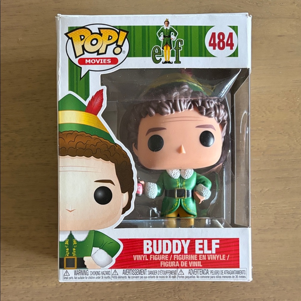 Funko Buddy Elf Pop Figure with Green and Brown
